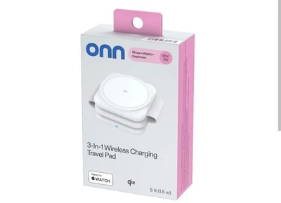 Almohadilla de carga inalámbrica con certificación onn Qi2 – Diseño plegable con pared, blanca Foto 1 de 4