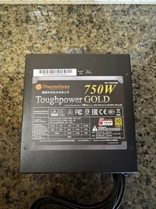 Thermaltake Toughpower Series 750W 80 Plus Gold Power Supply TPD-0750M - Afbeelding 1 van 4
