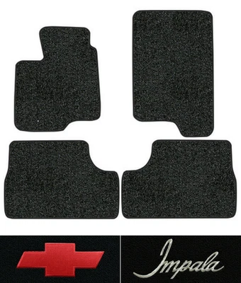 1974-1976 Chevy Impala Floor Mats - 4pc - Cutpile - Image 1 of 4