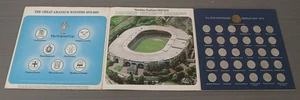 Esso 100 Years of Football The FA Cup 1872-1972 Original Booklet Coins Complete - Picture 1 of 8