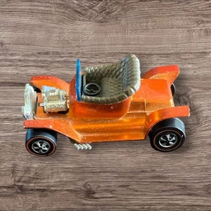 Vintage 1967 Orange Hot Wheels Red Line Hot Heap Die Cast - Picture 1 of 5