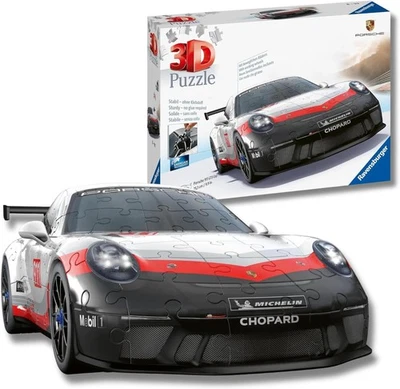 Ravensburger Puzzle 3D Porsche 911 Gt3 Cup 11557 - Immagine 1 di 4