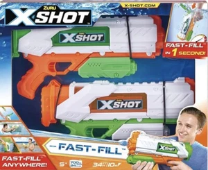 Zuru X Shot Water Warfare Epic Fast-Fill Water Blaster 2 Pack (5+ Years) - Picture 1 of 3