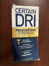 Certain Dri, Prescription Strength, Clinical, Roll-On Antiperspirant, 11/2024