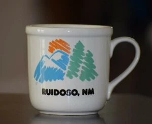 Ruidoso New Mexico Mountain Art Ceramic Mug - Picture 1 of 1