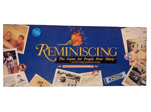 Vtg Reminiscing Board Game For People Over 30 Trivia Nostalgia - Picture 1 of 5