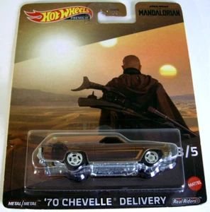 CHEVELLE 1970 HOT WHEELS PREMIUM STAR WARS THE MANDALORIAN ENTREGA 3/5 - Imagen 1 de 1