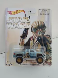 Chevy Silverado Off Road Hot Wheels Pop Culture Star Wars Bounty Hunter Series - Imagen 1 de 3