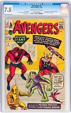Avengers #2 CGC 7.5 Marvel 11/63 One Of The More Important Book's Period 🔥🎩🔥