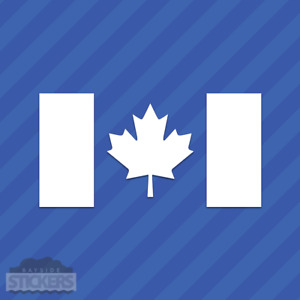 Canadian Flag Maple Leaf Vinyl Decal Sticker Canada