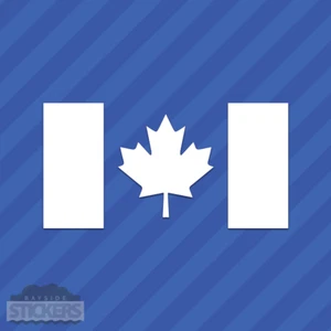 Canadian Flag Maple Leaf Vinyl Decal Sticker Canada - Picture 1 of 2
