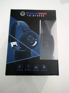 Nuove cuffie pieghevoli over ear Bluetooth di Excelvan riproduce micro SD e radio FM - Foto 1 di 4