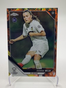 TOPPS WOMENS CHAMPIONS LEAGUE CHROME 2021/22 HANNA WIJK BK HACKEN 51/75