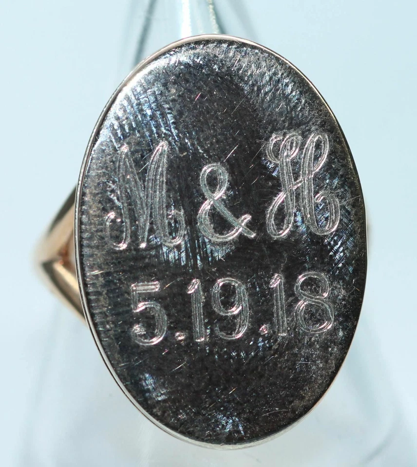 Anillo LINKS OF LONDON Damas Oro Rosa 925 Vermeil Grabado N NUEVO PRECIO DE VENTA SUGERIDO POR EL FABRICANTE 150 Foto 1 de 1