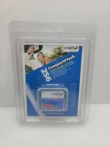 Crucial 256mg Compact Flash New - Picture 1 of 3