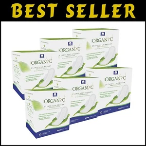 100% Bio Baumwolle Heavy Flow Feminine Pads, Hypoallergen & Biologisch Abbaubar - Bild 1 von 9