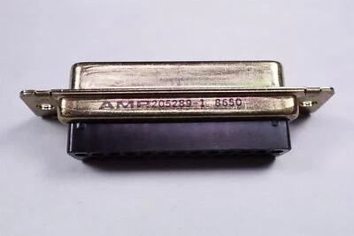 205289-1 AMP D-Sub Connector Receptacle 25 Pos 2 Row DB25 Female NOS - Image 1 of 4