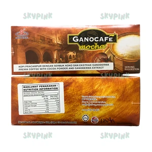 Coffee GanoCafe Mocha with Ganoderma Lucidum Extract (28g x 15 sachet) - 1 Box - Picture 1 of 7
