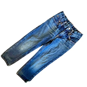 Chaps Jeans Denim Ragazzo 6 Vita Espandibile Dritto 100% Cotone (W22 L20) - Foto 1 di 5