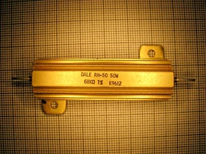 2 Stück neuer Hochlast Widerstand 50W 22 KOhm  1%  RH50 - Bild 1 von 1