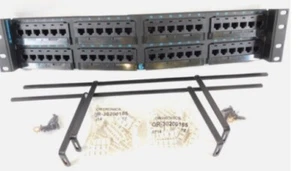 ORTRONICS OR-PHA66U48 48 ÁNGULO0D PANEL MODULAR CLARIDAD CAT6, BARRA DE GESTIÓN - Imagen 1 de 5