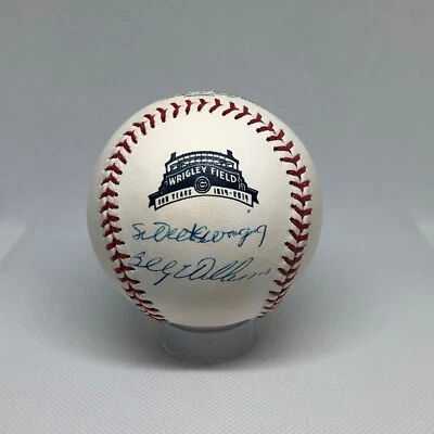 Billy Williams Signed Wrigley Field Rawlings Baseball Cubs Inscribed JSA COA  - Image 1 of 2