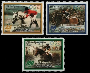 Yemen del Sur 1983 - Mi-Nr. 312-314 ** - MNH - Olympia Los Angeles - Imagen 1 de 1