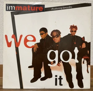 IMMATURE feat. SMOOTH / WE GOT IT / UK ONLY REMIX / 12" Vinyl 1996 UK ORIG / VG+ - Picture 1 of 6