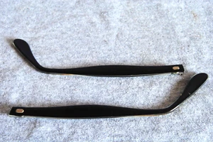 swan usa vintage eyeglass temples black 5-1/4 - Picture 1 of 4