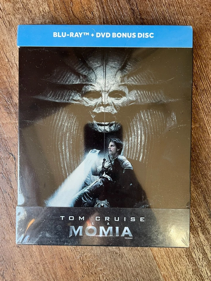 The Mummy w. Steelbook (Blu-ray, Tom Cruise, 2017, Region Free) *NEW/SEALED* - Image 1 of 4