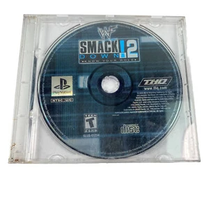 WWF Smack Down 2 Know Your Role Sony Playstation PS1 2000 Video Game - Picture 1 of 4