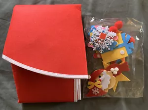 Make Your Own Felt Christmas Tree Skirt with Felt Decorations (New In Pack)-DIY - Picture 1 of 4