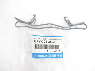 Genuine Mazda BPYK-26-380A Rear Brake Pad Retainer Spring Pair 04-13 3 06-15 5 - Image 1 of 3