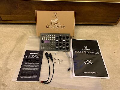 Erica Synths Black Sequencer With Pico Case