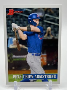 2021 Bowman Heritage Pete Crow-Armstrong #158 - Afbeelding 1 van 2