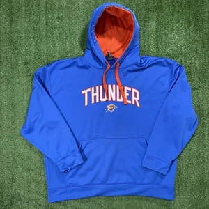 Oklahoma City Thunder Hoodie Sweatshirt blau NBA Basketball Gr. 2XL Polyester OKC - Bild 1 von 12