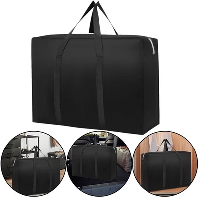 Large Storage Bag Oxford Fabric Travel Storage Waterproof Moving Bags w/ Zip NEW - Image 1 of 4