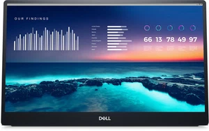Dell 14'' 1080p IPS LCD USB-C Portable Monitor P1424H - 2 Years Warranty - Picture 1 of 12