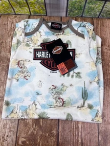 Coverall infant knit Green 6 to 9 month Harley Davidson one piece pajamas new - Picture 1 of 11