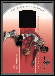 2002-03 Upper Deck MVP Materials Warm Up #SAW Shareef Abdur-Rahim - Casi nuevo-como nuevo - Imagen 1 de 2