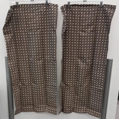 Michael Kors 100% Cotton 300 Thread Count Set of 2 Brown King Size Pillowcases - Image 1 of 4