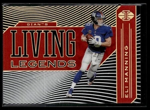 2020 Panini Illusions Living Legends Eli Manning 110/149 Giants #LL20 - Bild 1 von 2