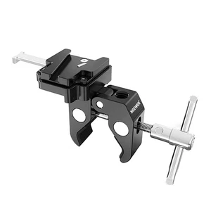 V-Mount Akkuplatte mit Krabbenklemme und Schnellverschluss, 15 mm Stangen9106 - Bild 1 von 9