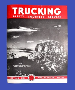 Great Southern Trucking Company Pub. "Trucking" May 1954 Citadel Tom Grady Obit - Picture 1 of 8