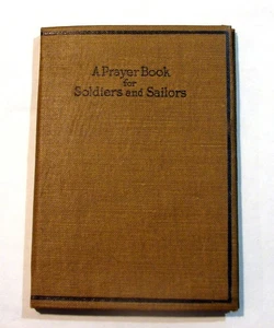LIBRO DE ORACIONES MILITAR DE LA PRIMERA GUERRA MUNDIAL 1918 PARA SOLDADOS Y MARINEROS - Imagen 1 de 6