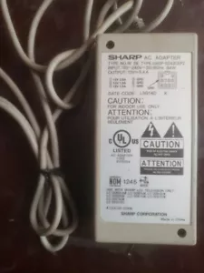 Sharp AC Adapter UADP-0243CEPZ 13V 5.4A Power Supply For LC-20 Series TVs - Picture 1 of 3