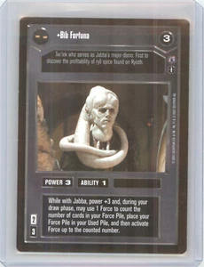 Bib Fortuna (Premium) | Dark Side | Reflections III | LP-MP | Star Wars CCG - Picture 1 of 2