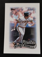 ⭐💥🔥1989 Topps Mini Leaders Pittsburgh Pirates Baseball Card #30 Bobby Bonilla⭐