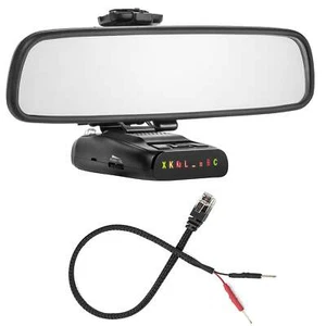 Mirror Mount + RJ11 Mirror Wire for Uniden Radar Detectors R1 R3 R4 R7 R8 - Picture 1 of 4