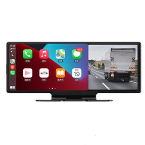10.26in Car DVR Video Recorder Dashboard Dash Cam GPS Navigation Touch Screen - Picture 1 of 12